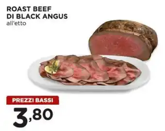 Alì Supermercati ROAST BEEF DI BLACK ANGUS offerta