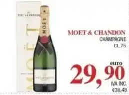 MOET & CHANDON CHAMPAGNE cl 75