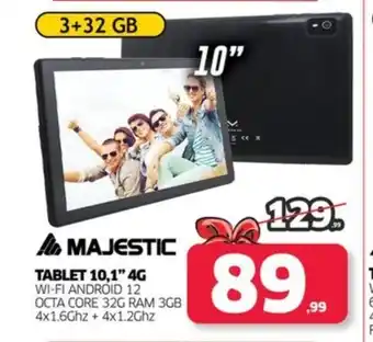 Telitaly A MAJESTIC TABLET 10,1" 4G offerta