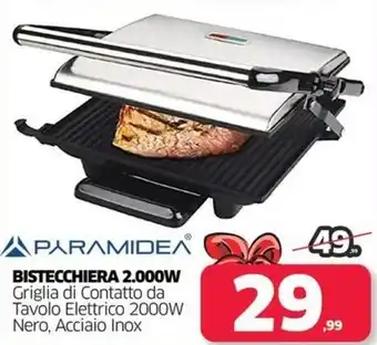 Telitaly PARAMIDEA BISTECCHIERA 2.000W offerta