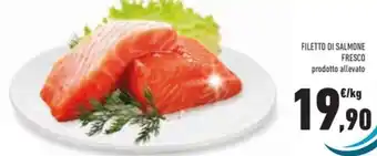 Conad Superstore FILETTO DI SALMONE FRESCO offerta