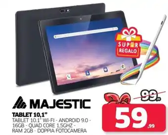 MAJESTIC TABLET 10,1"