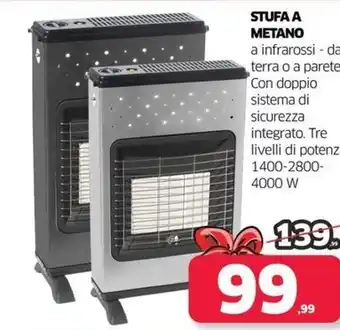 STUFA A METANO