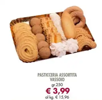 Galassia PASTICCERIA ASSORTITA VASSOIO gr.250 offerta