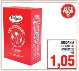 Bitar ERIDANIA ZUCCHERO ASTUCCIO 1 KG offerta