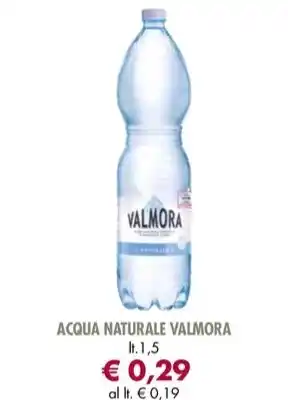 Galassia ACQUA NATURALE VALMORA lt.1,5 offerta