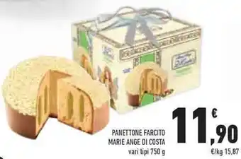 PANETTONE FARCITO MARIE ANGE DI COSTA vari tipi 750 g