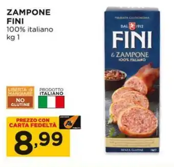 ZAMPONE FINI 100% italiano kg 1