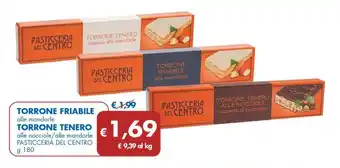 MD Discount TORRONE FRIABILE alle mandorle TORRONE TENERO alle nocciole/alle mandorle 180 g offerta