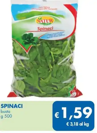 MD Discount SPINACI busta 500 g offerta