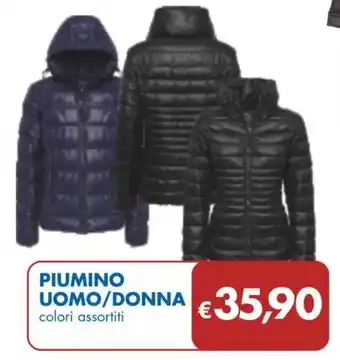 MD Discount PIUMINO UOMO/DONNA colori assortiti offerta