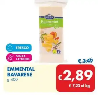 MD Discount EMMENTAL BAVARESE g 400 offerta