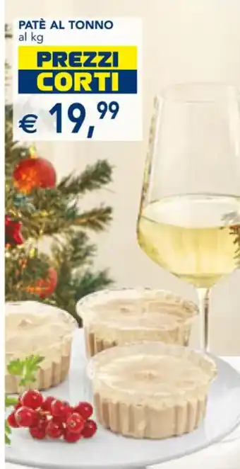 Esselunga PATÈ AL TONNO offerta