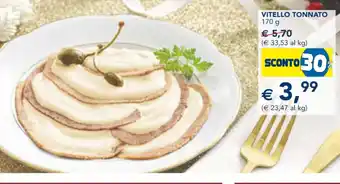 Esselunga VITELLO TONNATO 170 g offerta