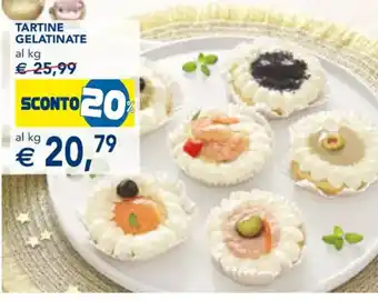Esselunga TARTINE GELATINATE offerta