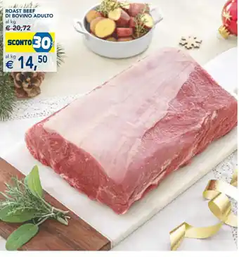 Esselunga ROAST BEEF DI BOVINO ADULTO offerta