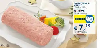 POLPETTONE DI VITELLO classico, 600 g