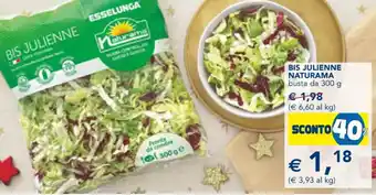 Esselunga BIS JULIENNE NATURAMA 300 g offerta