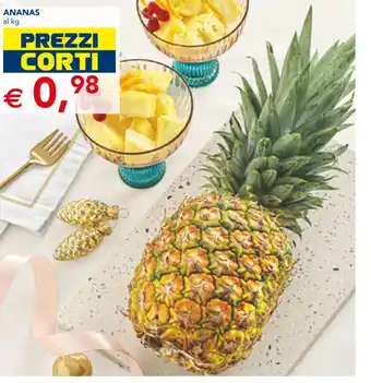 Esselunga ANANAS offerta