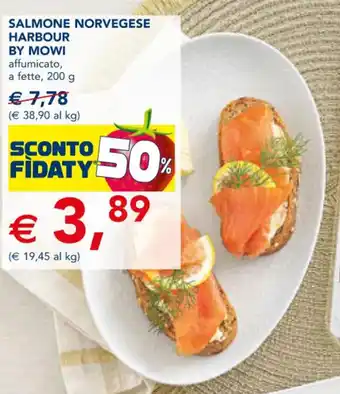 Esselunga SALMONE NORVEGESE HARBOUR BY MOWI 200 g offerta
