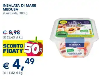 Esselunga INSALATA DI MARE MEDUSA al naturale, 380 g offerta