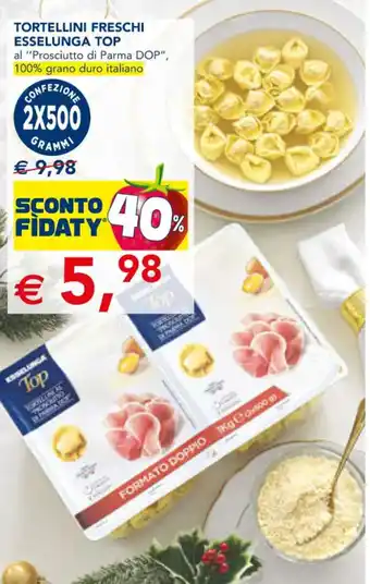 Esselunga TORTELLINI FRESCHI ESSELUNGA TOP offerta