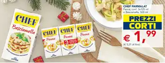 Esselunga CHEF PARMALAT Panna, conf. 3x125 ml offerta