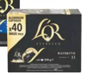 Esselunga CAPSULE CAFFÈ NESPRESSO COMPATIBILI L'OR - conf. 40 capsule offerta