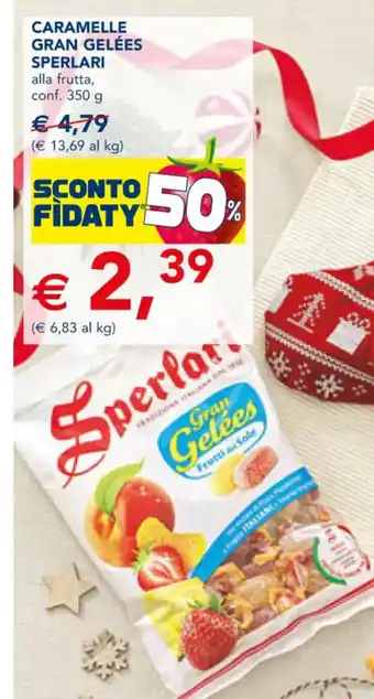 Esselunga CARAMELLE GRAN GELÉES SPERLARI alla frutta, conf. 350 g offerta