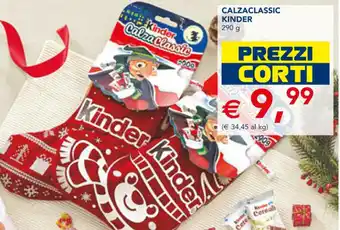 Esselunga CALZACLASSIC KINDER 290 g offerta