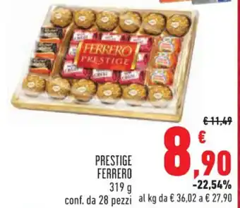 Conad Superstore PRESTIGE FERRERO 319 g offerta