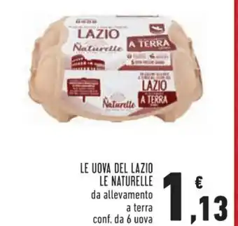 Conad Superstore LE UOVA DEL LAZIO LE NATURELLE offerta