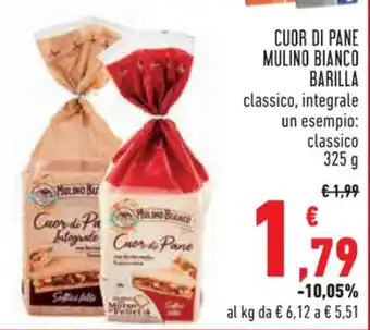 Conad Superstore CUOR DI PANE MULINO BIANCO BARILLA 325 g offerta
