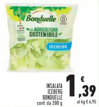 Conad Superstore INSALATA ICEBERG BONDUELLE conf. da 200 g offerta