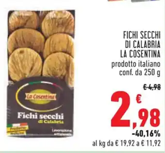 Conad Superstore FICHI SECCHI DI CALABRIA LA COSENTINA 250 g offerta