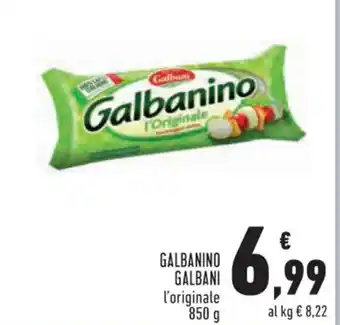 Conad Superstore GALBANINO GALBANI l'originale 850 g offerta