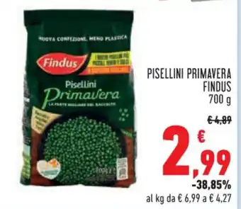 Conad Superstore PISELLINI PRIMAVERA FINDUS 700 g offerta