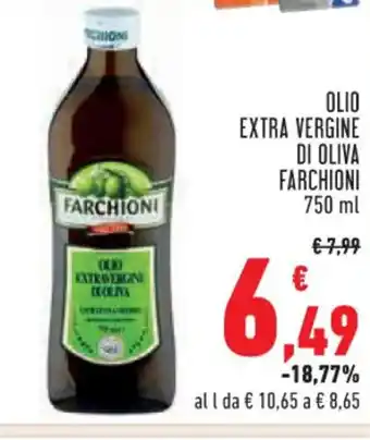 Conad Superstore OLIO EXTRA VERGINE DI OLIVA FARCHIONI 750 ml offerta