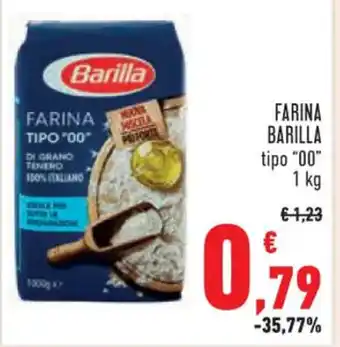 Conad Superstore FARINA BARILLA tipo "00" 1 kg offerta