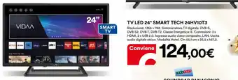 Ipercoop TV LED 24" SMART TECH 24HV10T3 offerta