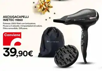 Ipercoop ASCIUGACAPELLI IMETEC 11860 offerta