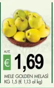 PrestoFresco MELE GOLDEN MELASÌ KG 1,5 offerta