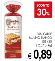 PrestoFresco PAN CARRÉ MULINO BIANCO offerta