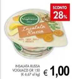 PrestoFresco INSALATA RUSSA VOGLIAZZI GR 150 offerta