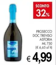 PrestoFresco PROSECCO DOC TREVISO ASTORIA ML 750 offerta
