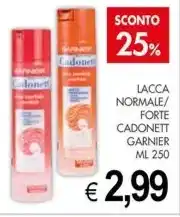 PrestoFresco LACCA NORMALE/ FORTE CADONETT GARNIER ML 250 offerta