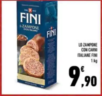 Conad City LO ZAMPONE CON CARNI ITALIANE FINI offerta