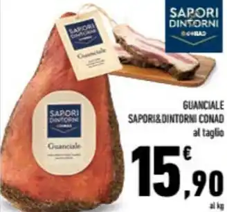 Conad City GUANCIALE SAPORI&DINTORNI CONAD offerta