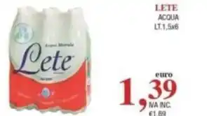 LETE ACQUA LT.1,5x6
