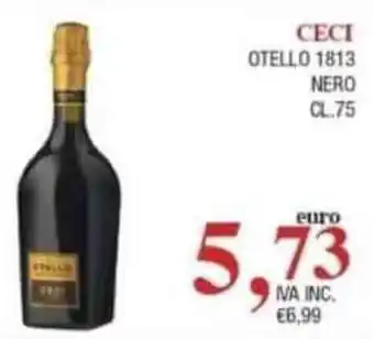 CECI OTELLO 1813 NERO CL.75